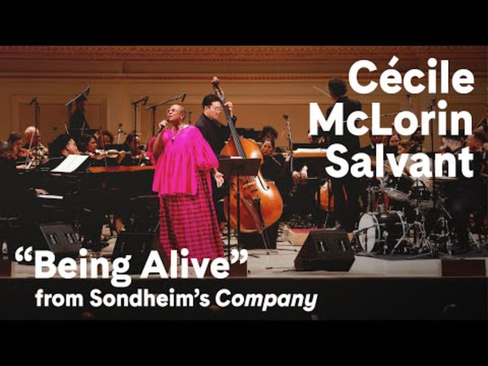 Cécile McLorin Salvant in Sondheim’s “Being Alive” at Carnegie Hall