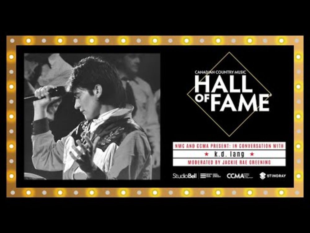 Canadian Country Music Hall of Fame | In Conversation with k.d. lang