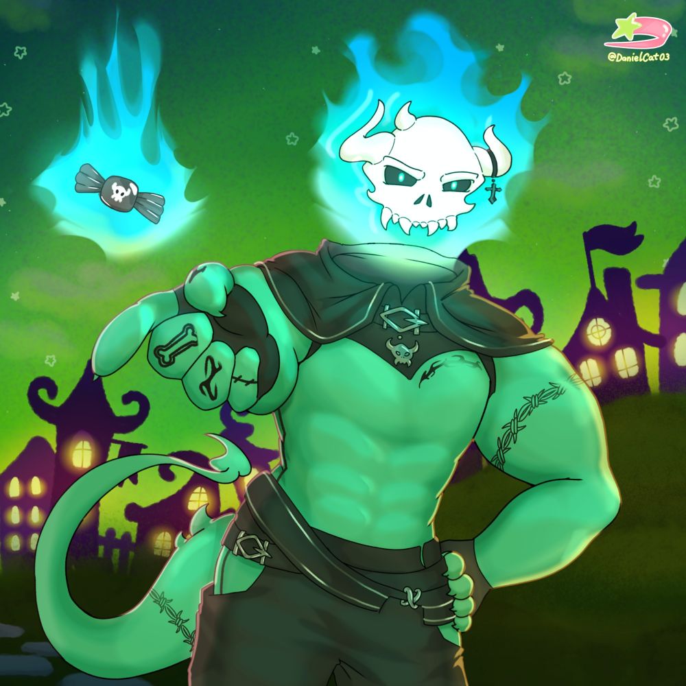 Do you dare to eat his candy?💀