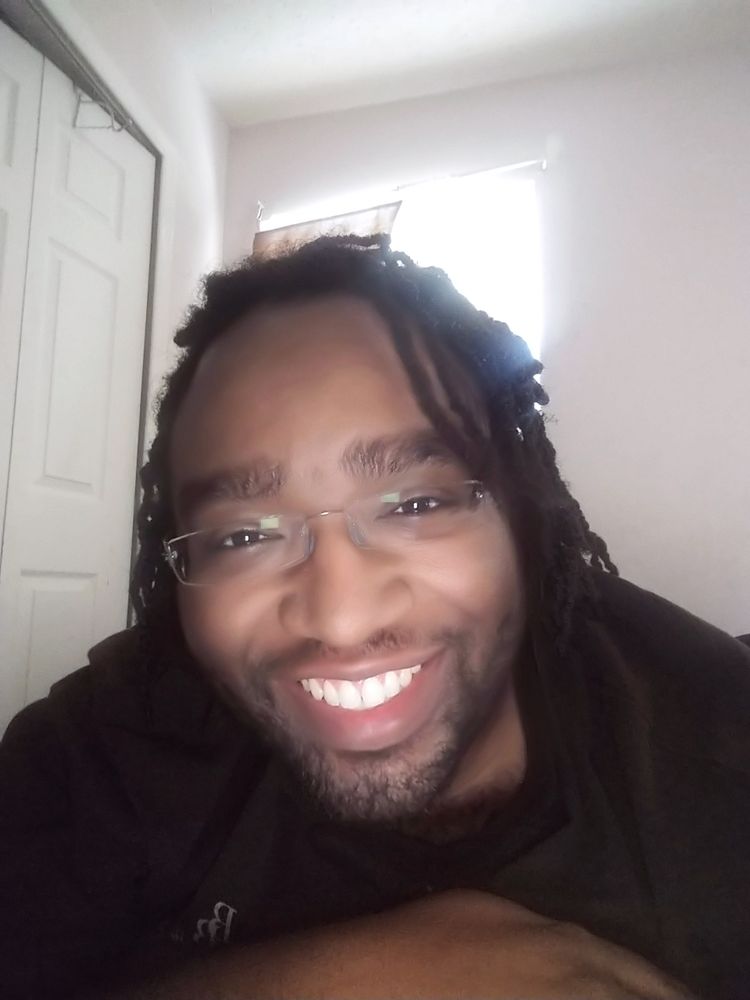 Derain Collier after with "designer stubble" beard. Age roughly 37