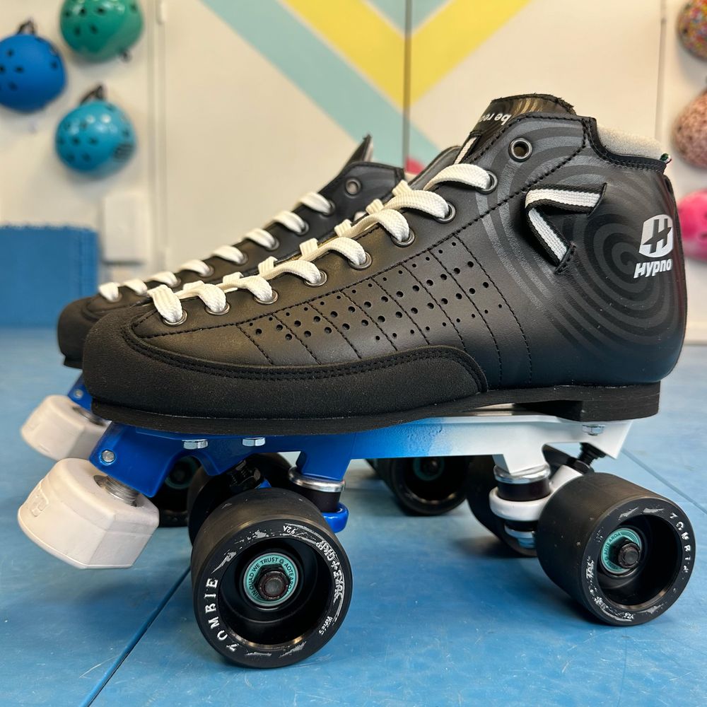 The plate from the other image mounted as a complete skate. 