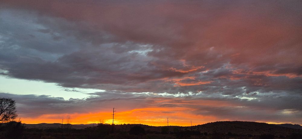 Sunset in Magdalena NM