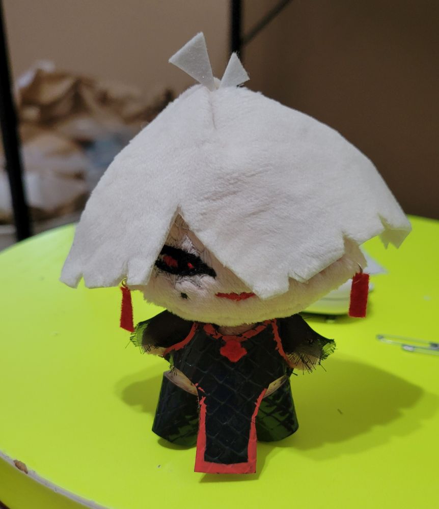 A plushie of A.K.I. 