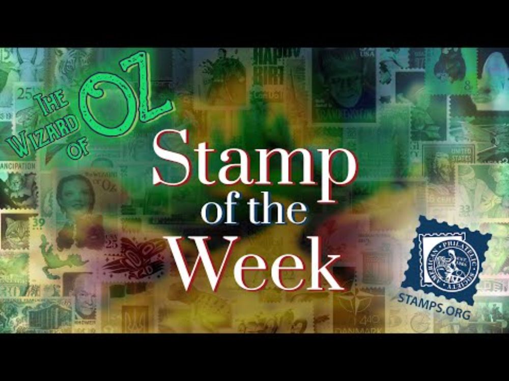 Stamp of the Week: November 21, 2025 -  The Wizard of OZ