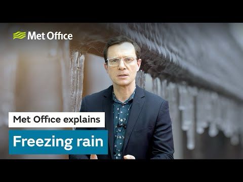 13/02/25 - What is freezing rain? -  Met Office explains - UK Weather