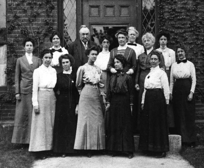 Photo de femmes astronomes à Harvard