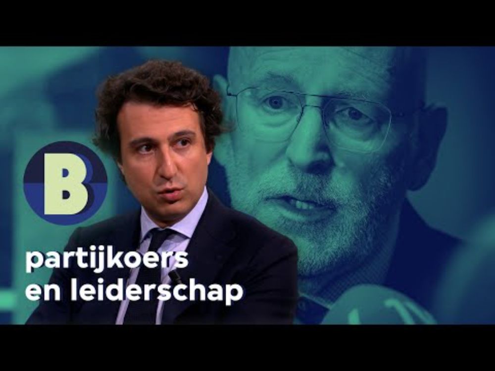 Over de fusie vanGroenLinks-PvdA | Jesse Klaver | Buitenhof