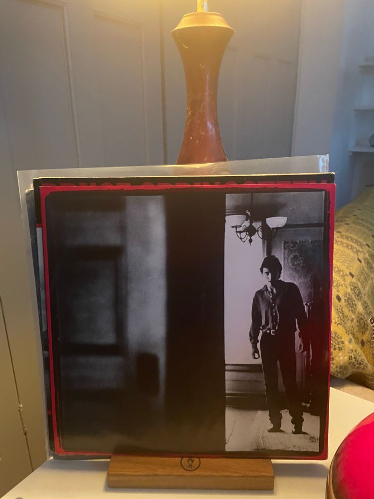 The inner sleeve of Bruce Springsteen’s Nebraska (CBS, 1982) 