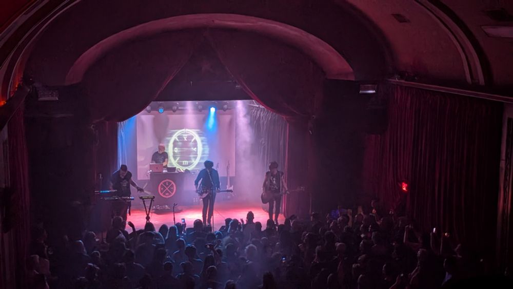 Clan of Xymox at the Star Theatre in Portland, Oregon.