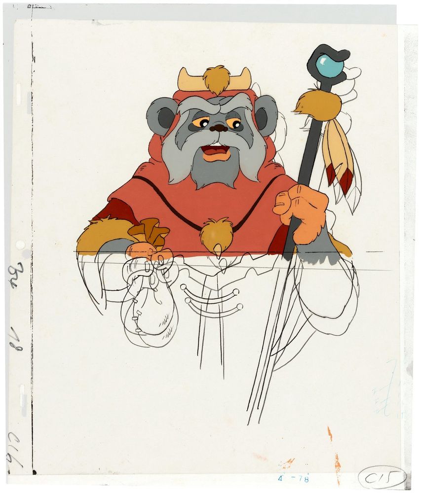 a bear creature deserving of the title ewok elder 