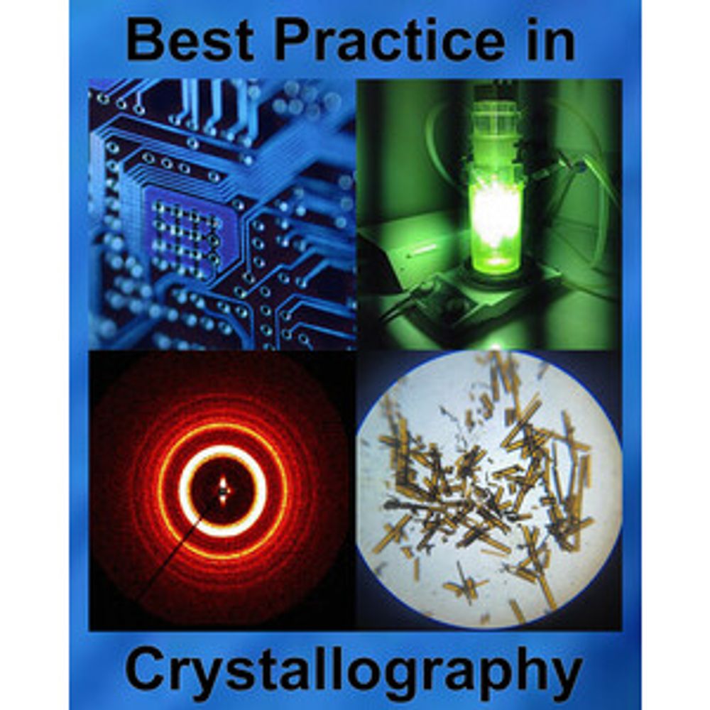 Introducing the Best practice in crystallography series