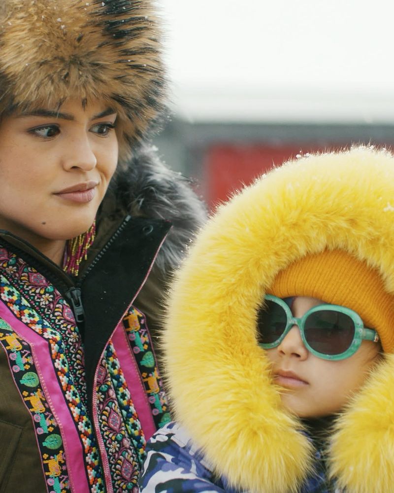 Costume stills from North of North. 