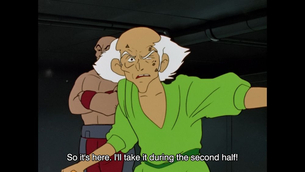 "So it's here. I'll take it during the second half!"