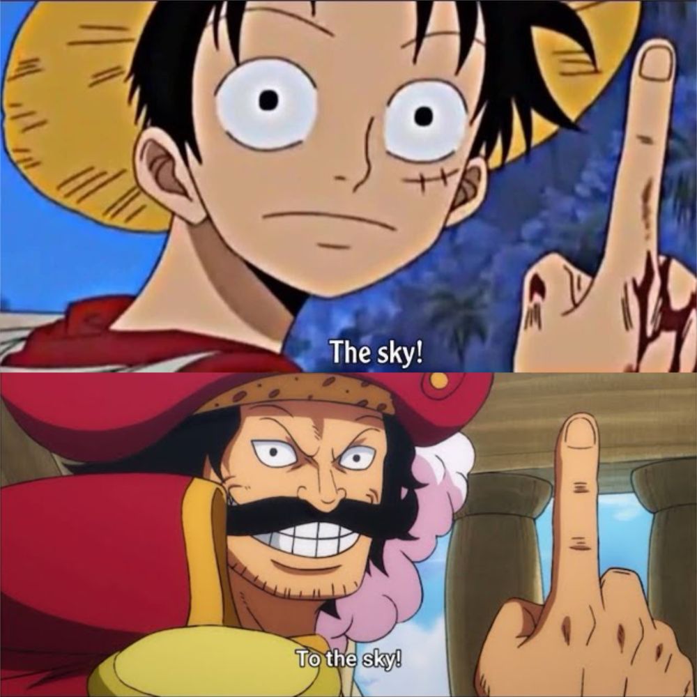 Scenes from One Piece
