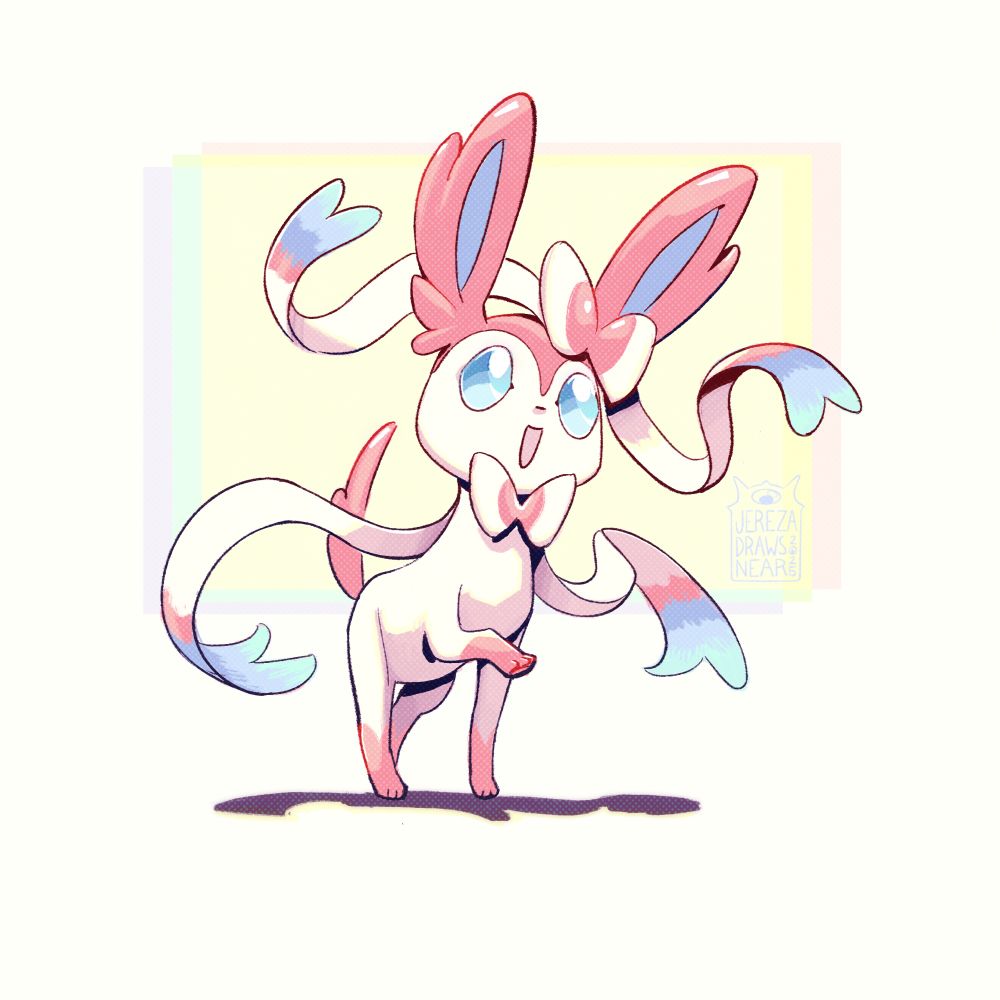 Digital Art / Fanart of Sylveon from Pokémon
