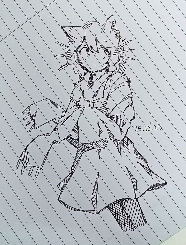 Niko I made in class. I like how the clothing look