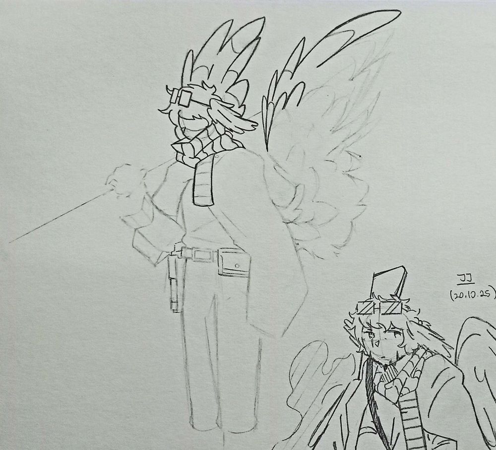 Unfinished wip of proper JJ design I've been trying to conjure up