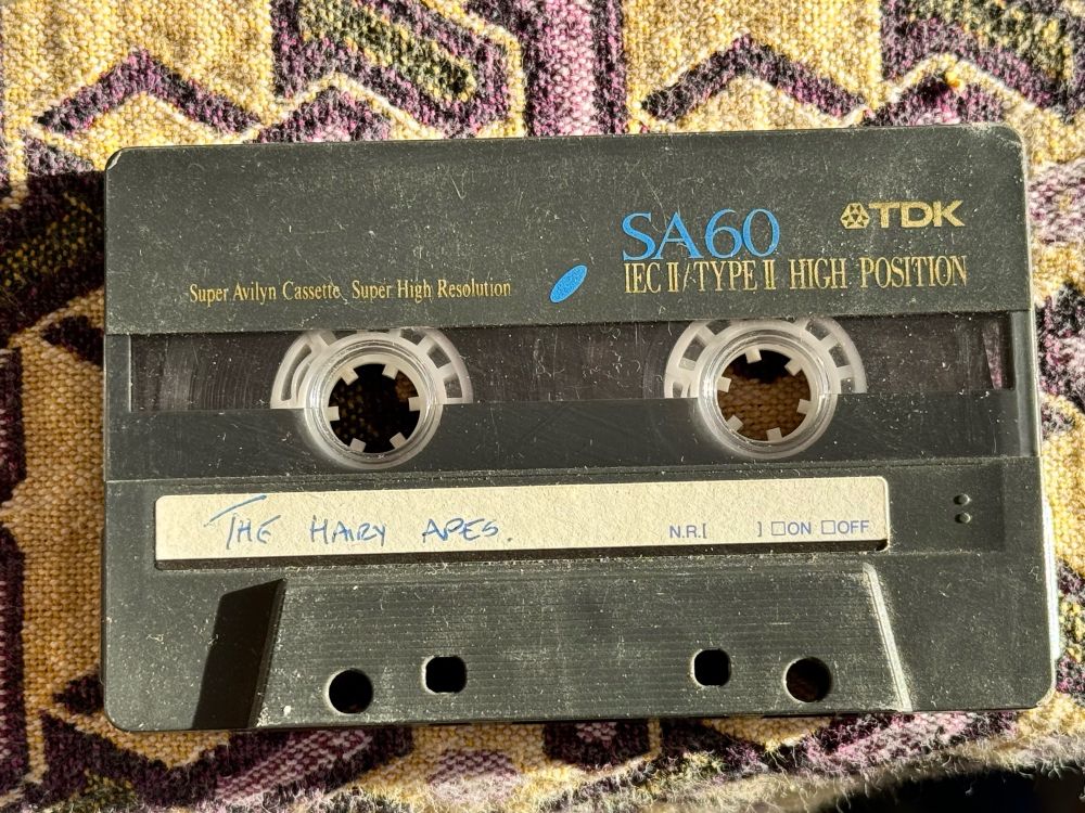 The Hairy Apes demo cassette 