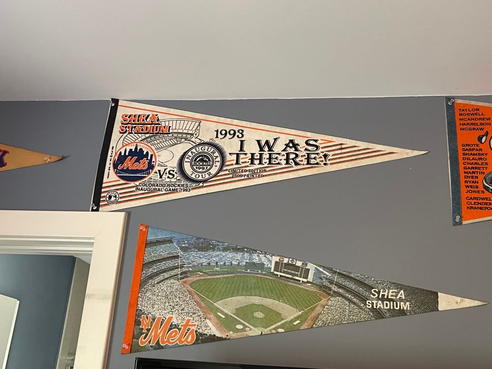 Opening Day 1993–the only good day that season to be a Mets fan.