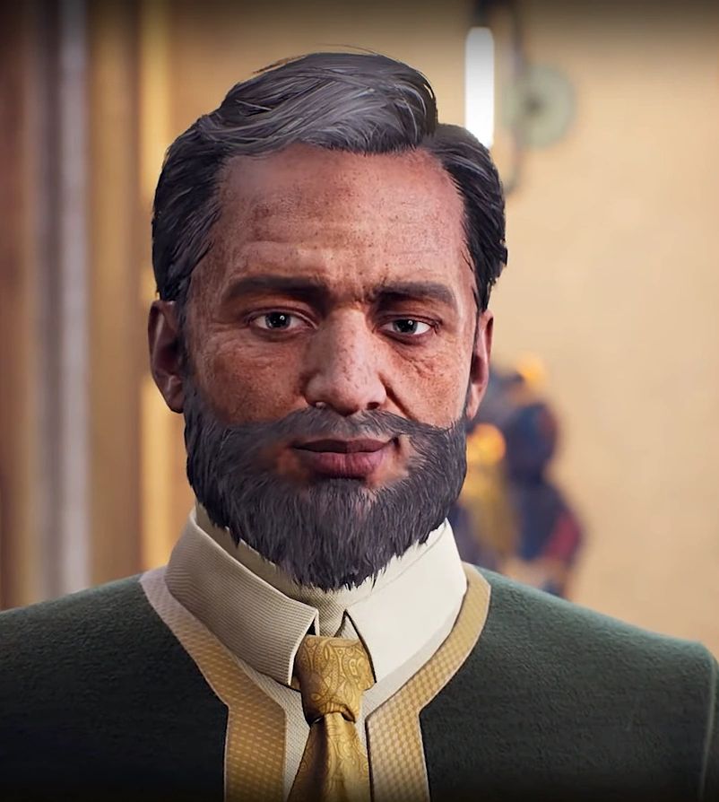 Sanjar Nandi from The Outer Worlds videogame by Obsidian Entertainment. 