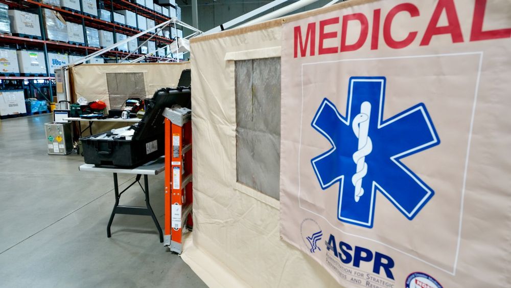HHS Administration for Strategic Preparedness and Response (ASPR) prepares for hurricane exercise in advance of hurricane season. 
