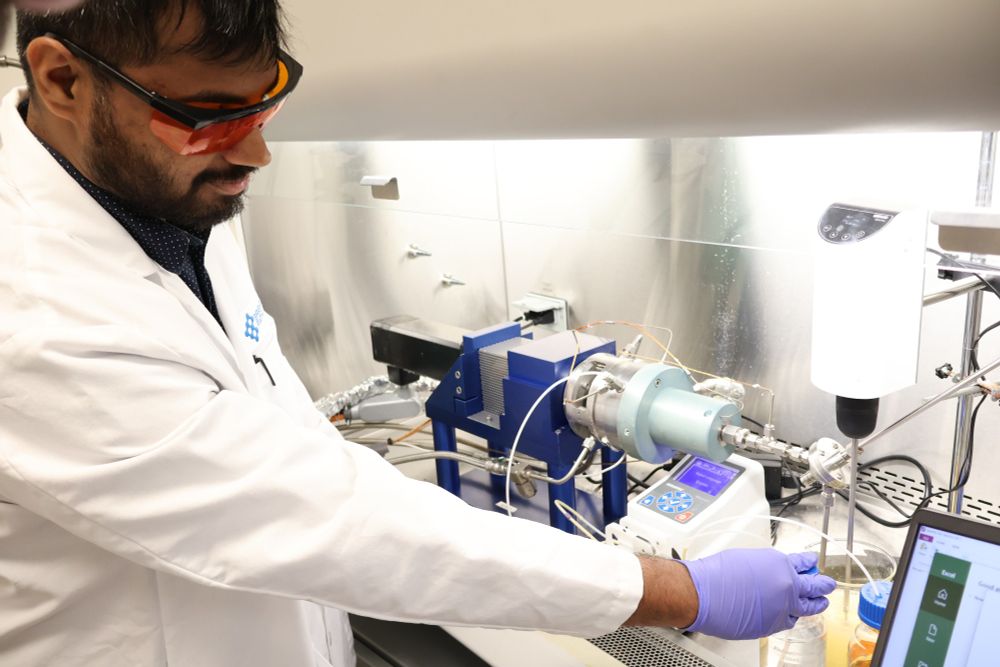 Partner using Equip-A-Pharma equipment.
