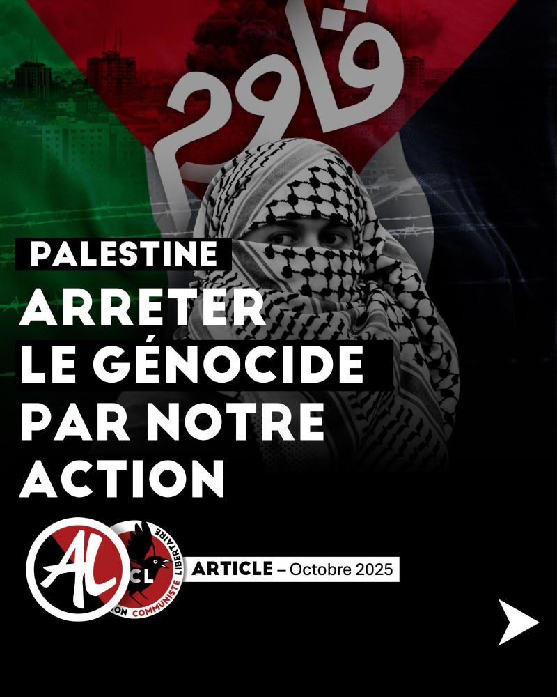 Palestine : Arrêter le génocide par notre action