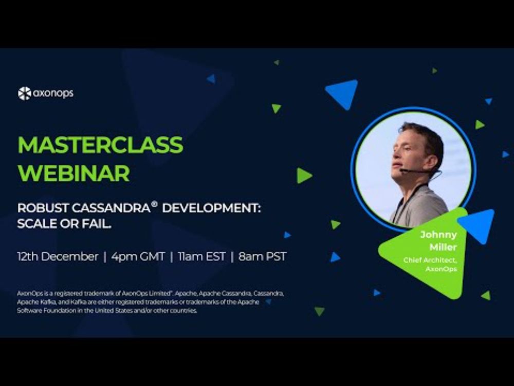 Cassandra MasterClass - Robust Cassandra development