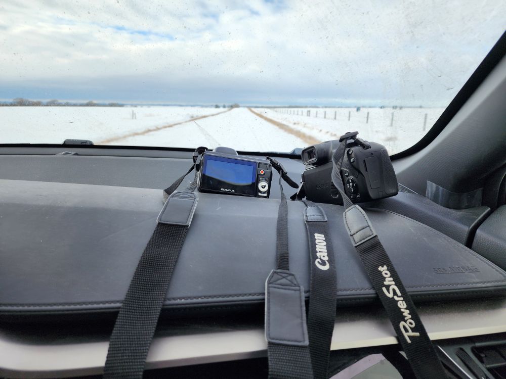Cameras on the dashboard