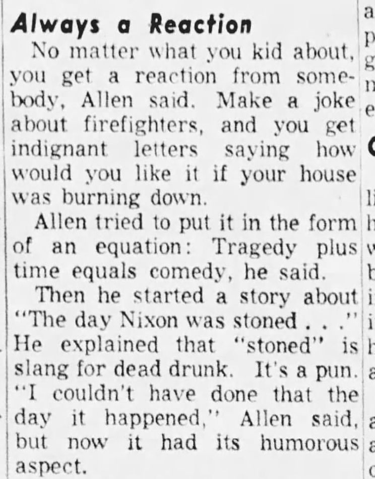 News clip from the The Memphis Press-Scimitar, Mon, May 26, 1958, Page 19