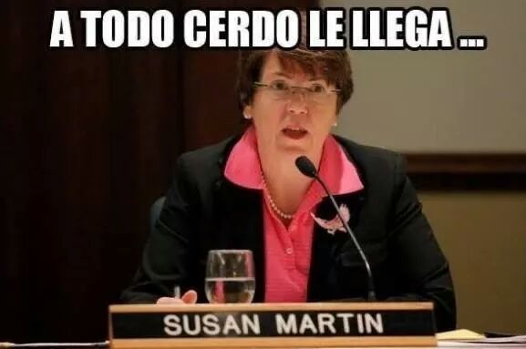 Una señora llamada Susan Martin.