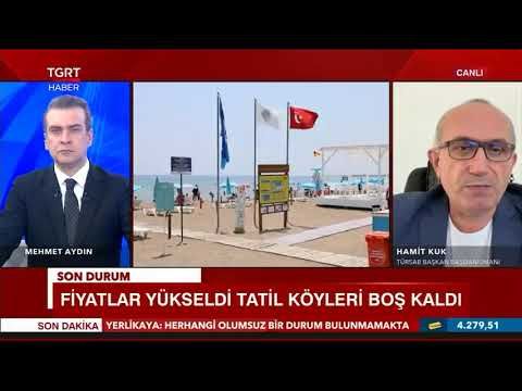 Turizmdeki güncel konuları TGRT Haber Gün Ortası Programına değerlendirdik.