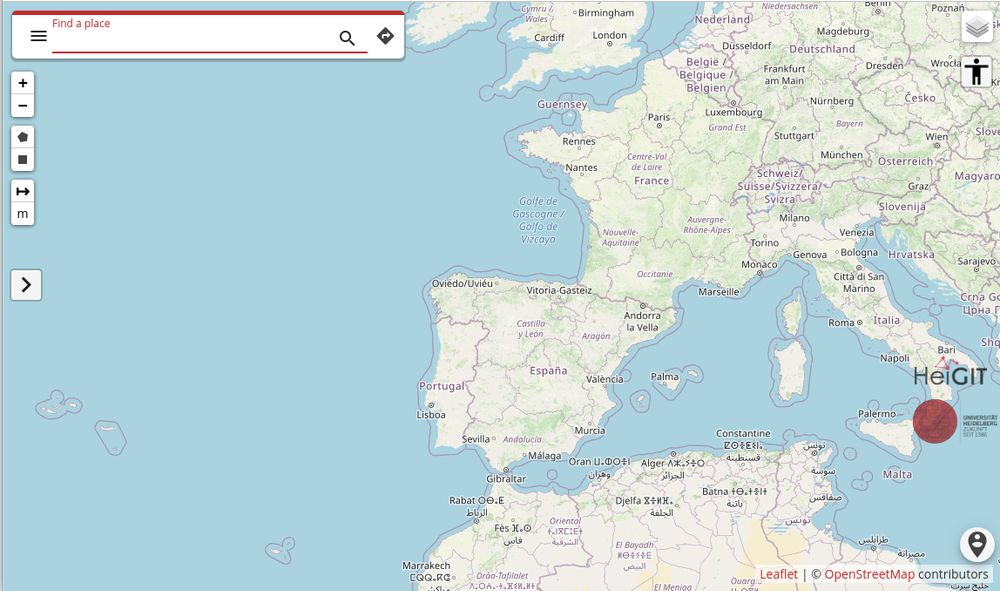 OpenRouteService route planner - directions, isochrones and places