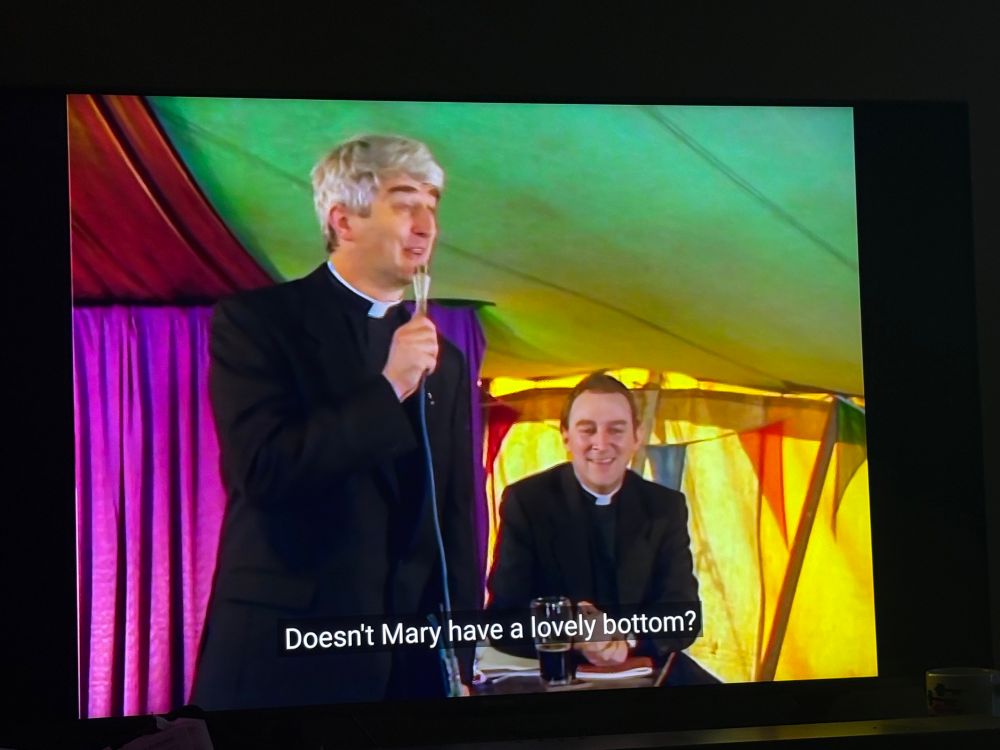 Doesn't Mary have a lovely bottom?