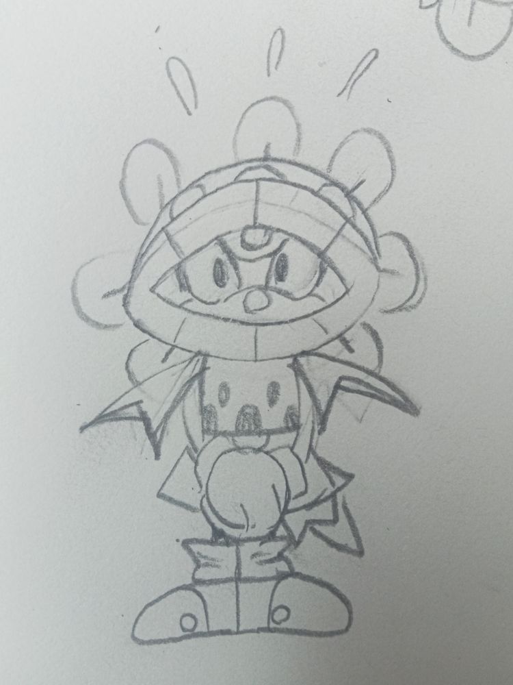 Trip in a Petey Piranha costume