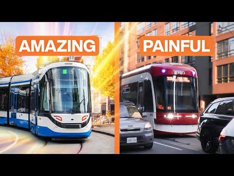 Trams are Great! So why are the Streetcars SO BAD!?