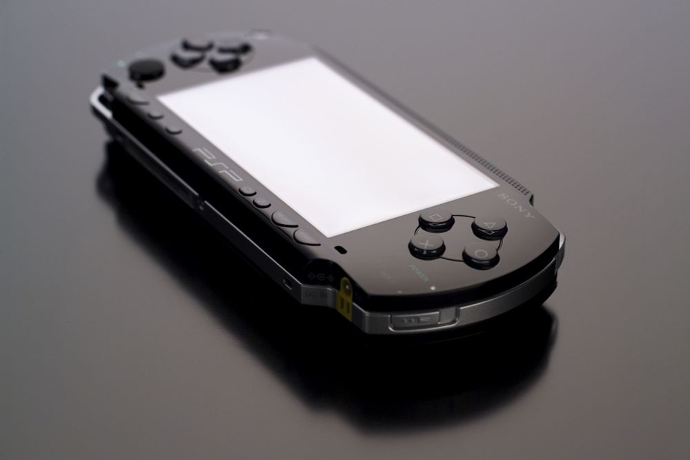 A PSP console.