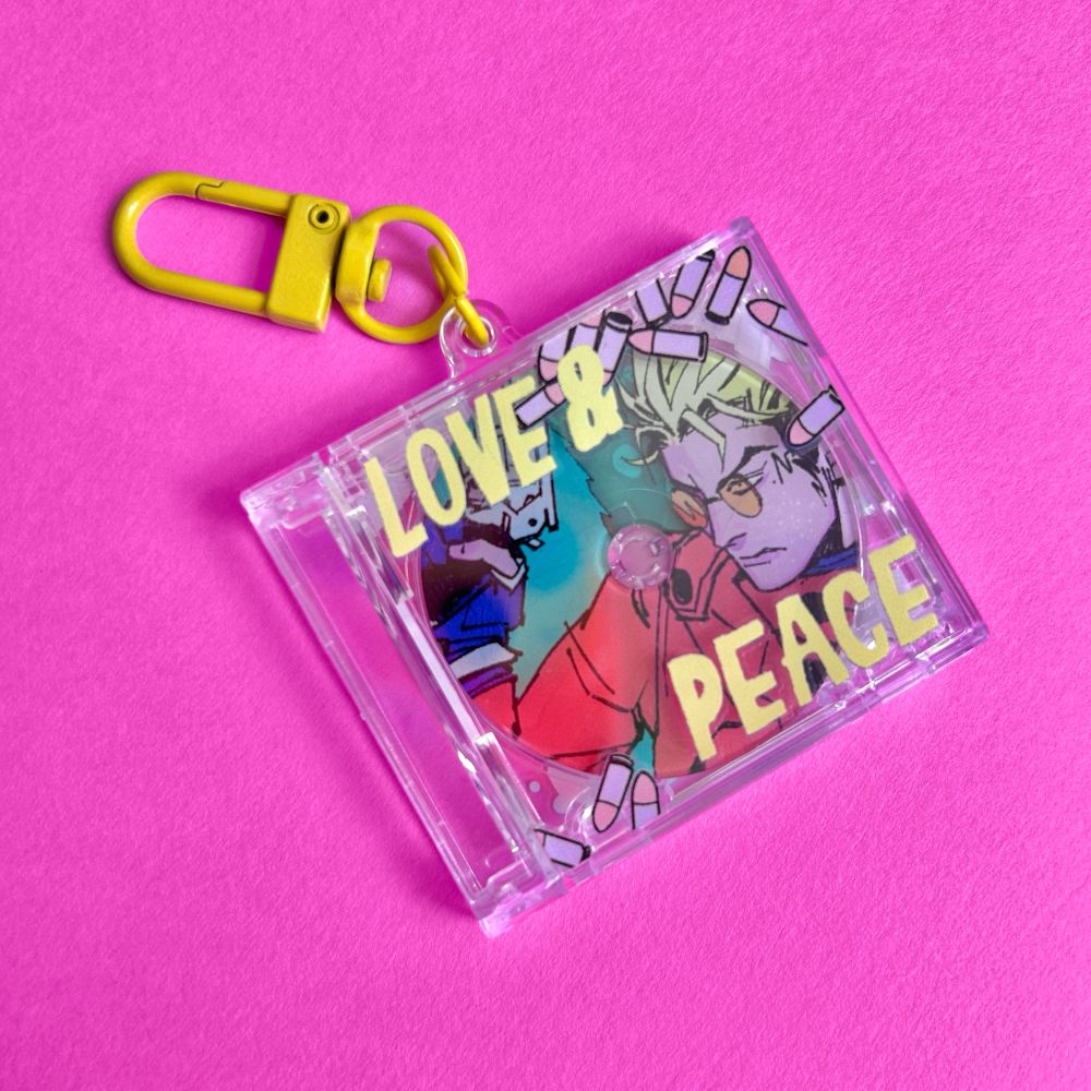 Vash the Stampede CD charm