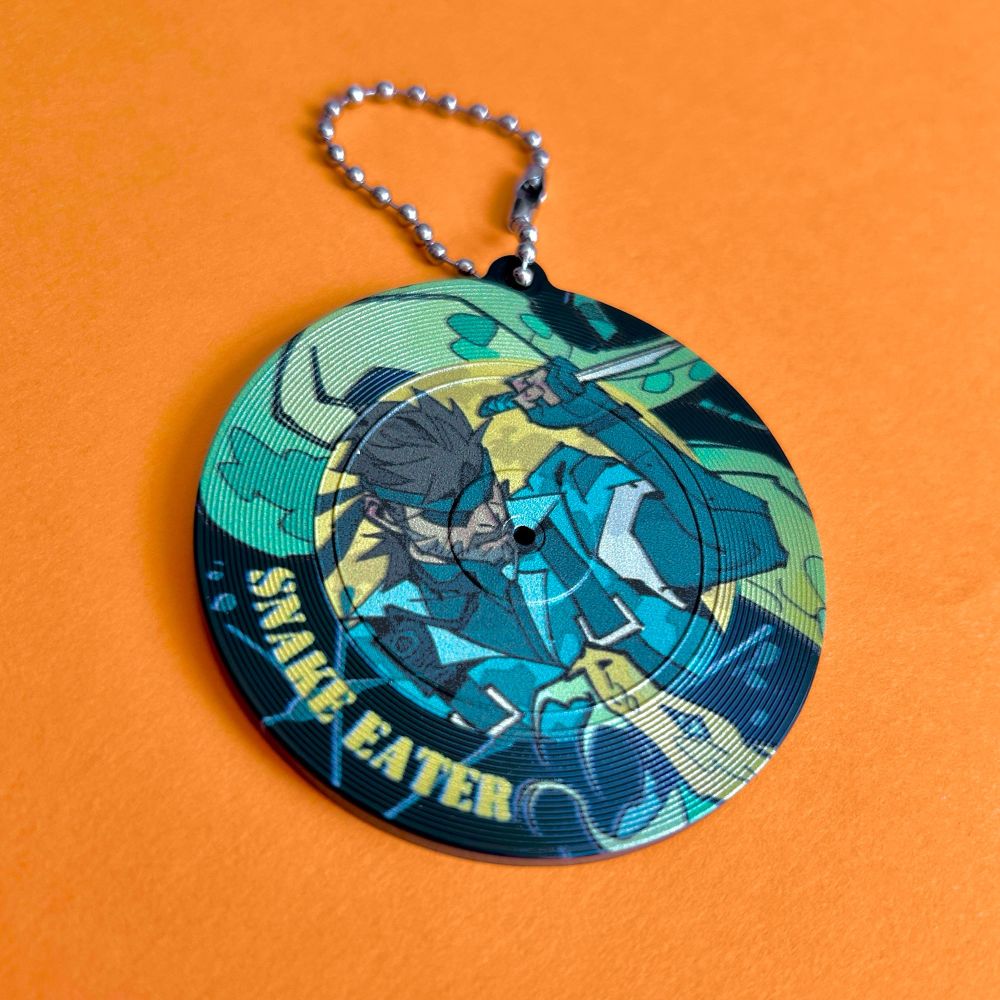 Big Boss from MGS vinyl charm