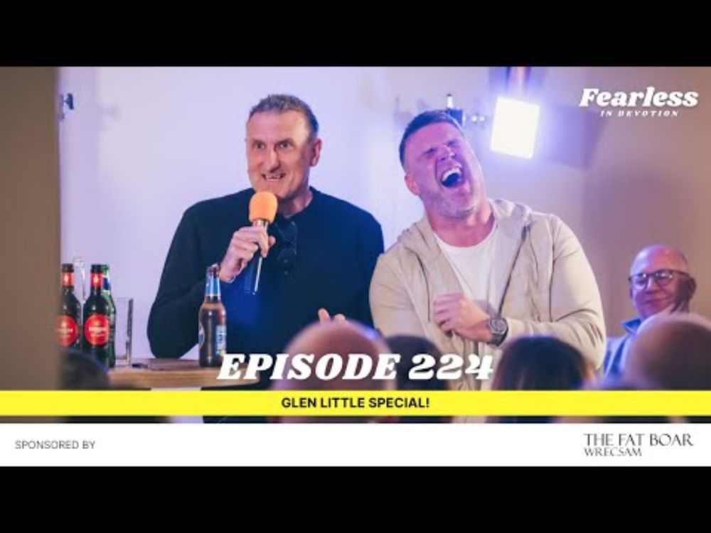 GLEN LITTLE & MARK CREIGHTON FiD LIVE! WREXHAM LEGENDS EXCLUSIVE