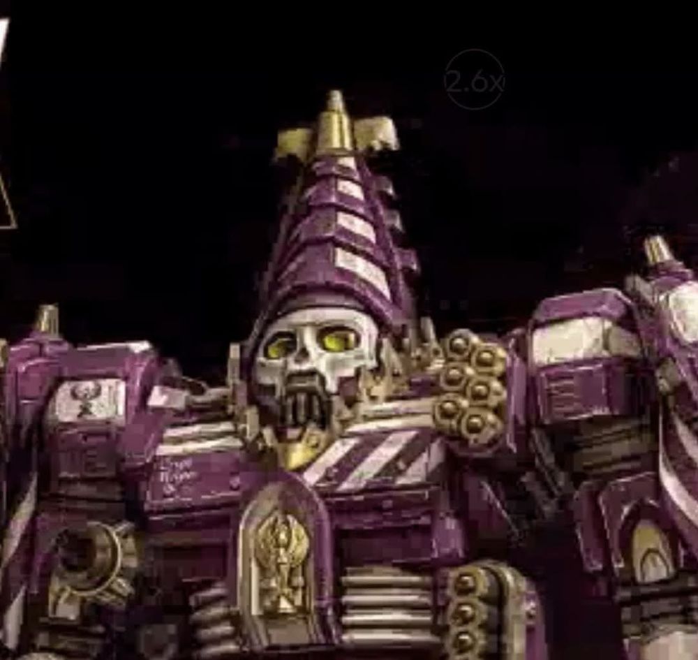 Picture of Marik Atlas for the Battletech Gothic IP. 