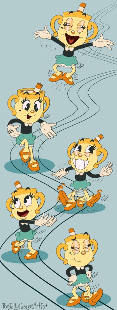 "Dancin' Chalice"
Here's little Ms. Chalice just clicking her heels and tickety-tap tapping her heart out!
