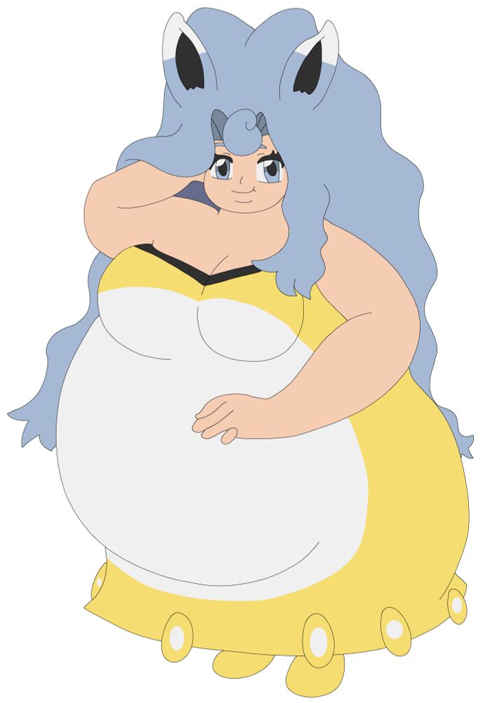 Big Beautiful Bunny Damsel of Darkness.