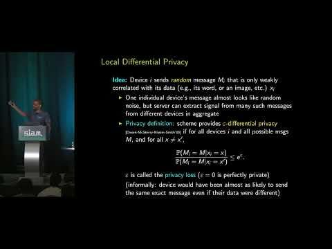 Smartphone Privacy: How to Learn from Distributed, Private Data with Jelani Nelson
