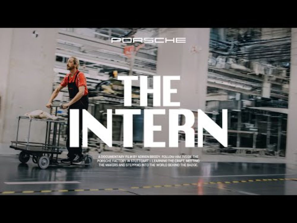 THE INTERN Trailer | Adrien Brody inside the world of Porsche