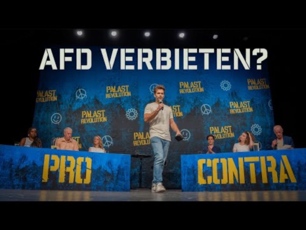 Debatte zum AfD-Verbot + Bodo Ramelow | PALASTREVOLUTION 2024 - Teil 1