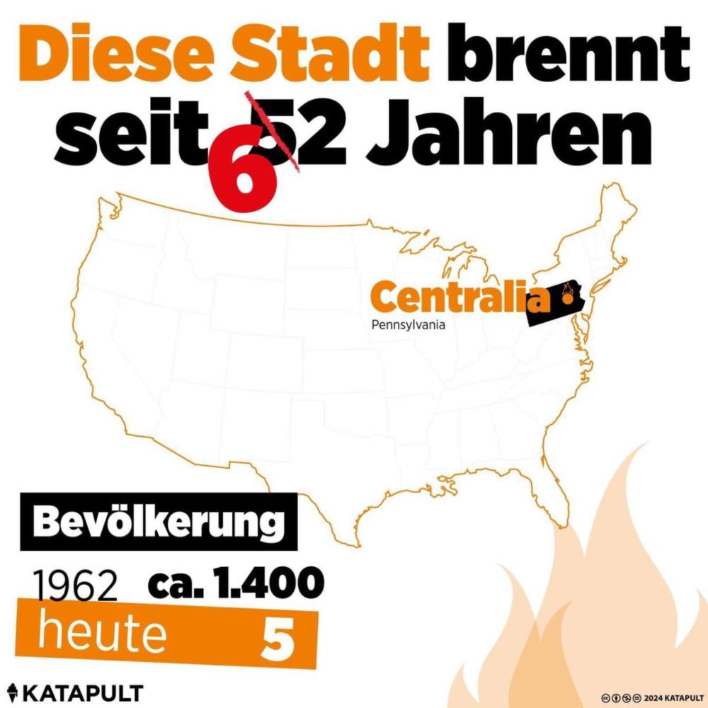 Diese Stadt brennt seit 62 Jahren