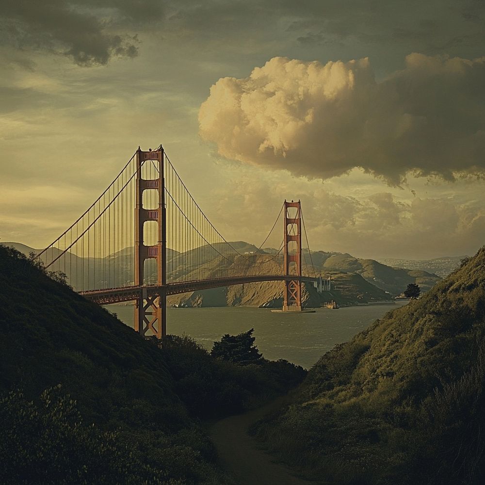 San Francisco and the Golden Gate Bridge
