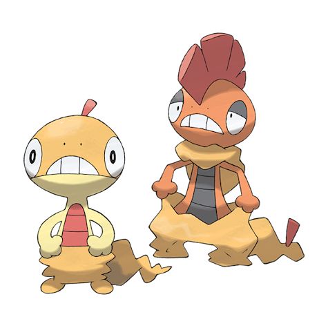 Scraggy and Scrafty Day ( #ズルズルの日 )