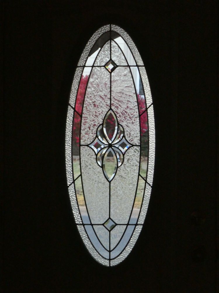 View through frosted glass